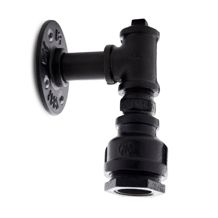 Nora HO-E27WALLLIGHT-J-B Aplique de Pared Industrial E27 Negro, Plafón de 1 Foco Vertical, Aluminio IP25 Interior (Sin Lámpara) 0 Nora HO-E27WALLLIGHT-J-B Aplique de Pared Industrial E27 Negro, Plafón de 1 Foco Vertical, Aluminio IP25 Interior (Sin Lámpara) 0