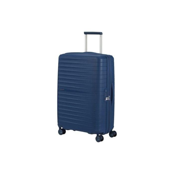 Maleta Mediana American Tourister FastForward Spinner Expansible 68cm/ 68x46x30cm/ 4 Ruedas/ Azul Marino 1 Maleta Mediana American Tourister FastForward Spinner Expansible 68cm/ 68x46x30cm/ 4 Ruedas/ Azul Marino 1