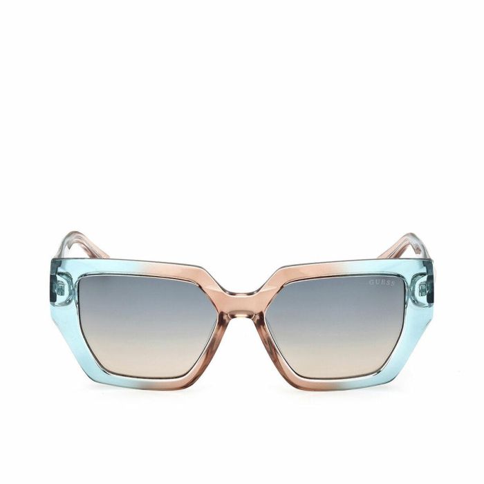 Guess Gafas GU7896 89P 140 mm Gafas de Sol para Mujer Color Turquesa 2