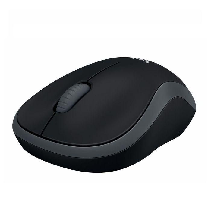 Logitech Ratón Inalámbrico M185, RF Wireless, Pilas Alcalinas, Gris