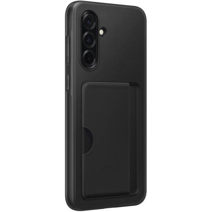 Samsung Carcasa trasera con tarjetero para Galaxy A36 5G, color negro 1