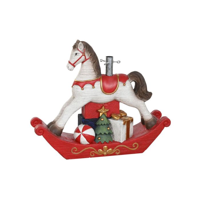 DKD Home Decor Base Soporte Árbol Navidad Tradicional Magnesia Diseño Caballito Multicolor Decoración Navideña 73 x 20.5 x 61 cm 0 DKD Home Decor Base Soporte Árbol Navidad Tradicional Magnesia Diseño Caballito Multicolor Decoración Navideña 73 x 20.5 x 61 cm 0