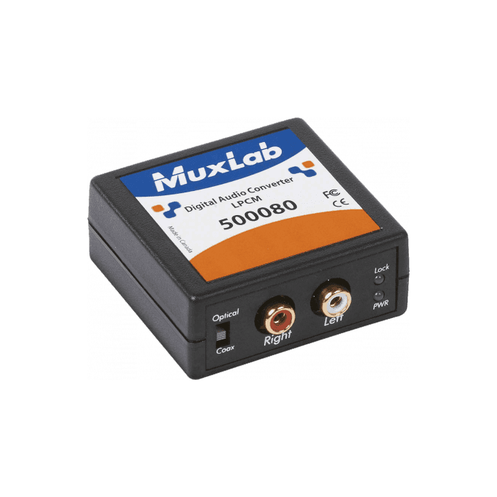 Convertidor De Audio Digital S/Pdif/Toslink - Rca 3