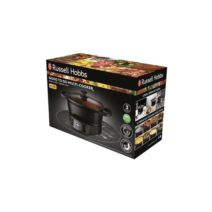 Russell Hobbs 28270-56 Olla Multicooker Good To Go - Para una variedad infinita de platos 17 Russell Hobbs 28270-56 Olla Multicooker Good To Go - Para una variedad infinita de platos 17