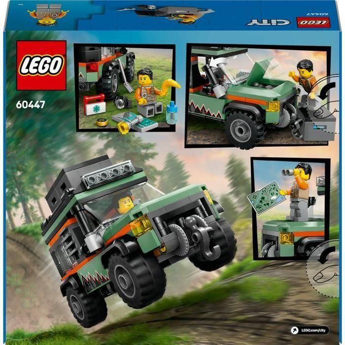 Juego de construccion todoterreno 4x4 de montaña lego city 5 Juego de construccion todoterreno 4x4 de montaña lego city 5