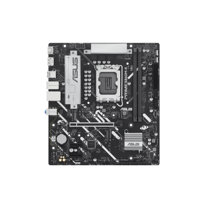 ASUS PRIME B860M-K Placa Base Micro ATX Intel B860 Socket LGA 1851 Compatible con Intel Core Ultra Series 2 y DDR5 90MB1JT0-M0EAY0 ASUS PRIME B860M-K Placa Base Micro ATX Intel B860 Socket LGA 1851 Compatible con Intel Core Ultra Series 2 y DDR5 90MB1JT0-M0EAY0