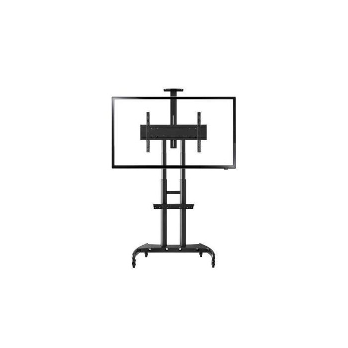North Bayou Soporte móvil trolley con ruedas para monitor TV 55" a 88" 1050-1650mm máx. 90kg VESA North Bayou Soporte móvil trolley con ruedas para monitor TV 55" a 88" 1050-1650mm máx. 90kg VESA