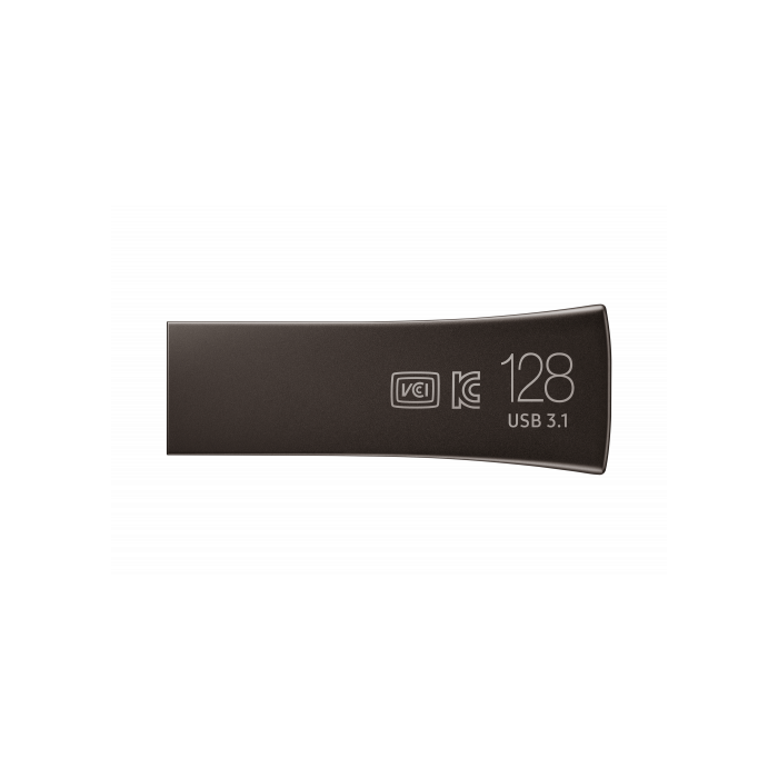 Samsung MUF-128BE4/APC Pendrive BAR Plus 128GB USB 3.1 Titan Gray, hasta 400MB/s lectura, cuerpo metálico, 5 niveles de protección 1 Samsung MUF-128BE4/APC Pendrive BAR Plus 128GB USB 3.1 Titan Gray, hasta 400MB/s lectura, cuerpo metálico, 5 niveles de protección 1