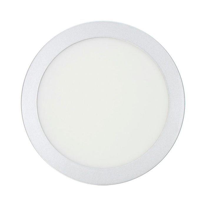 Downlight led superficie redondo cromado 20 W 1500 lm 6400 k luz fria ø 22 x 3 cm 1 Downlight led superficie redondo cromado 20 W 1500 lm 6400 k luz fria ø 22 x 3 cm 1