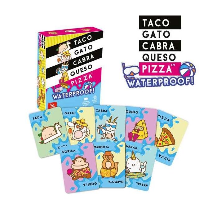 Juego taco, gato waterproof. con 64 cartas resistentes al agua incluye bolsa 2 Juego taco, gato waterproof. con 64 cartas resistentes al agua incluye bolsa 2