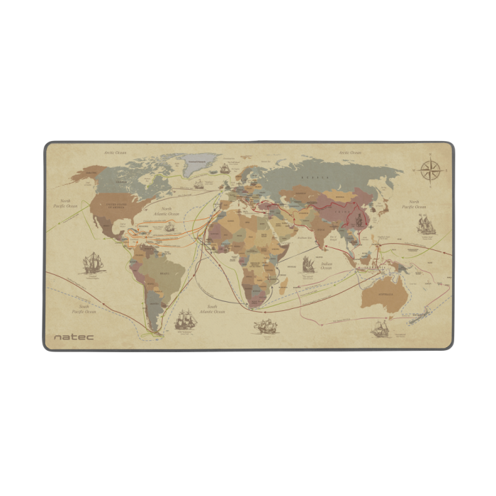 NATEC Discoveries Multicolor, Ancho 400 mm, Profundidad 800 mm, Material Tela y Caucho