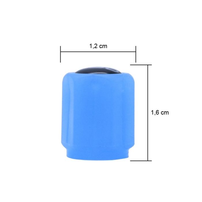 Occ Sport OCCLEV004 Tapones Válvula LED Azul Fluoresentes Universales Pack 4uds 2 Occ Sport OCCLEV004 Tapones Válvula LED Azul Fluoresentes Universales Pack 4uds 2