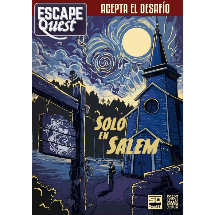 Sd games Juego de Mesa Escape Quest 3: Solo - Aventura de Brujas de Salem