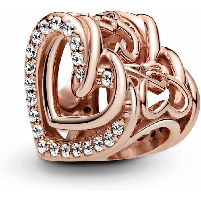 Charm Mujer Pandora SPARKLING ENTWINED HEARTS 1 Charm Mujer Pandora SPARKLING ENTWINED HEARTS 1
