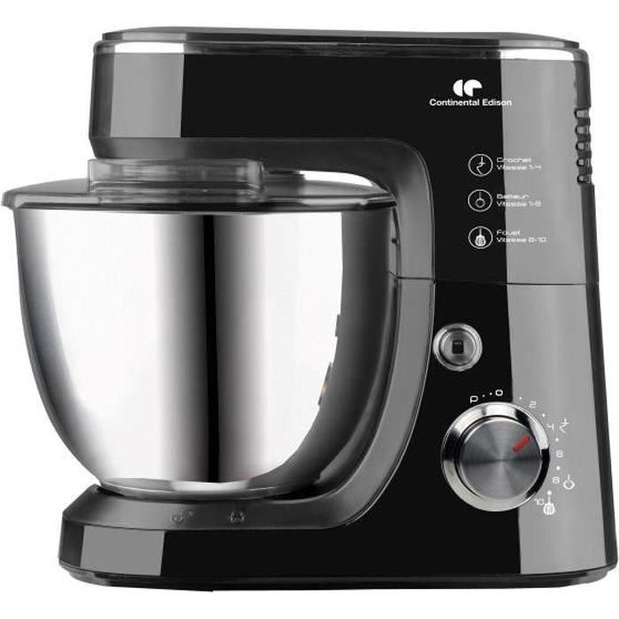 Procesador de pastelería CONTINENTAL EDISON CERP800B - 800W - Negro Procesador de pastelería CONTINENTAL EDISON CERP800B - 800W - Negro