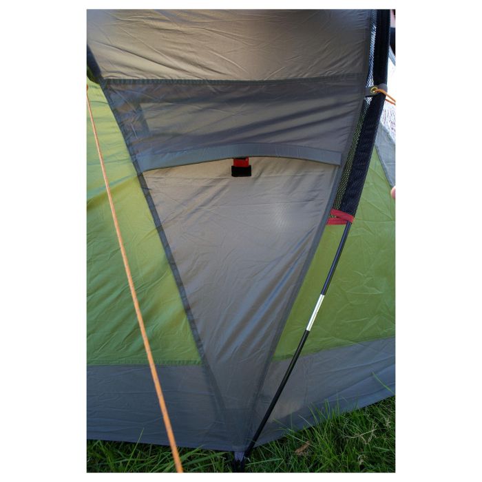 Coleman Darwin 4 Plus Tienda de Campaña Iglú para 4 Personas, 7.8 m², con Vestíbulo, Verde