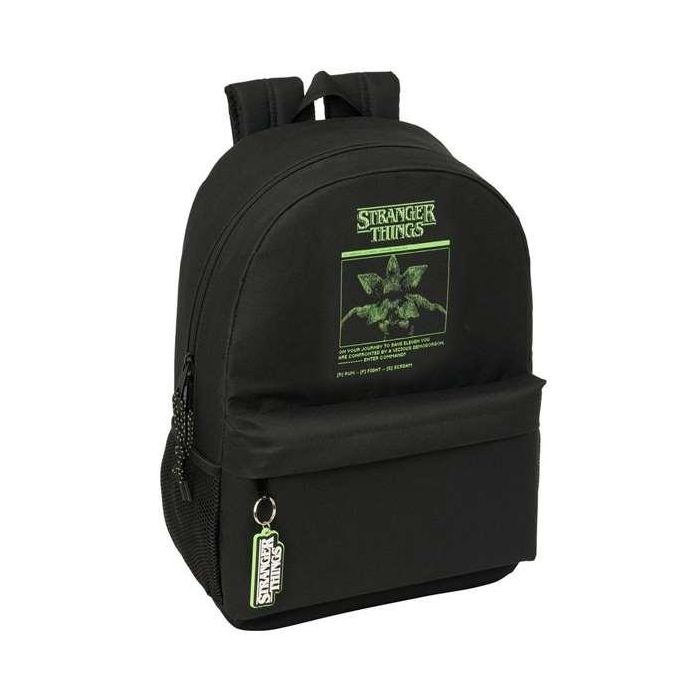 Safta Stranger Things Mochila Escolar Adaptable a Carro 30x46x14cm para Niños +3 Años