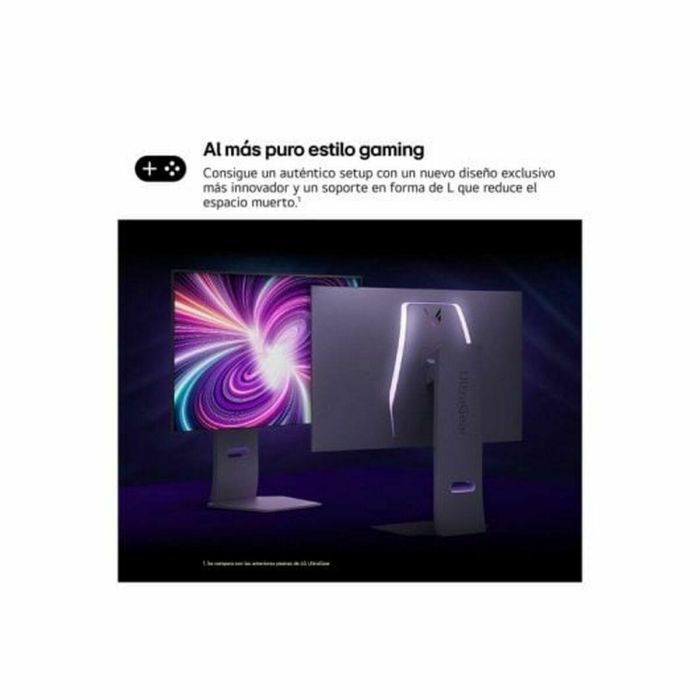 LG 32 grs95Uv Monitor de 31.5 pulgadas 4K UHD OLED, Dual-Mode 4K 240Hz / FHD 480Hz, 0.03ms, G-SYNC Compatible 2