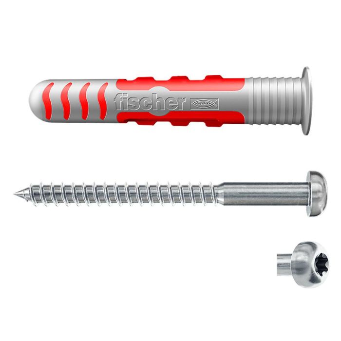 Fischer Tacos impermeabilizantes Ø6x38mm, pack 50 uds - Sella agujeros sin sellado adicional, ideal para zonas húmedas 0 Fischer Tacos impermeabilizantes Ø6x38mm, pack 50 uds - Sella agujeros sin sellado adicional, ideal para zonas húmedas 0
