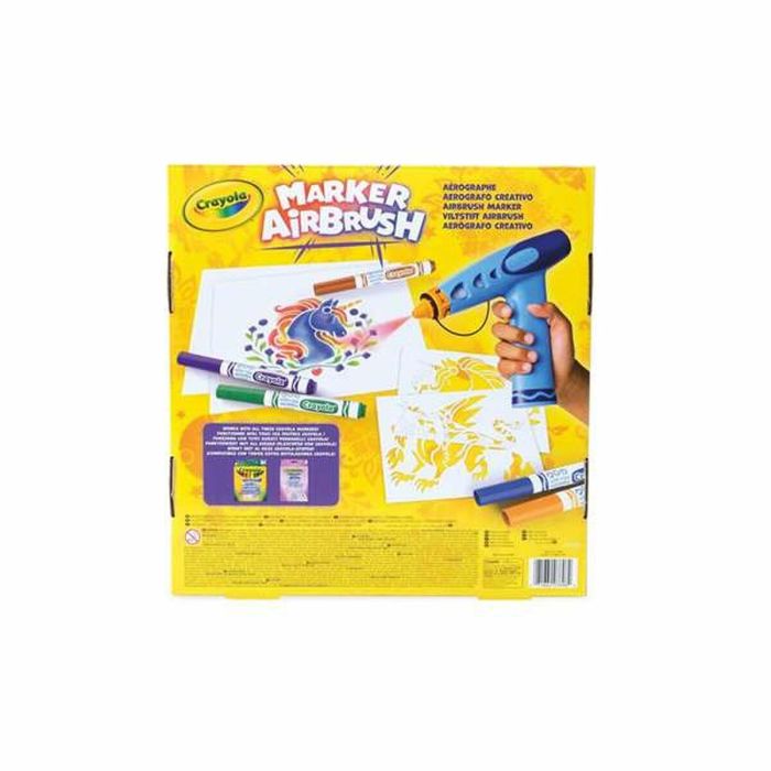 Súper aerógrafo crayola 28x5x30 cm 2 Súper aerógrafo crayola 28x5x30 cm 2