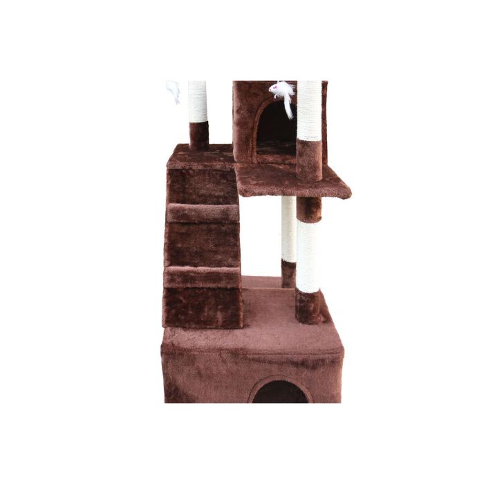 Árbol rascador para gatos Gloria 50 x 50 x 170 cm Marrón Madera Papel Sisal 5