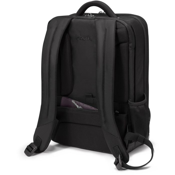 DICOTA Eco Backpack PRO Mochila para Portátil 12-14.1" (30.5-35.8 cm) Poliéster Reciclado Negro con Compartimento para Tablet 1 DICOTA Eco Backpack PRO Mochila para Portátil 12-14.1" (30.5-35.8 cm) Poliéster Reciclado Negro con Compartimento para Tablet 1