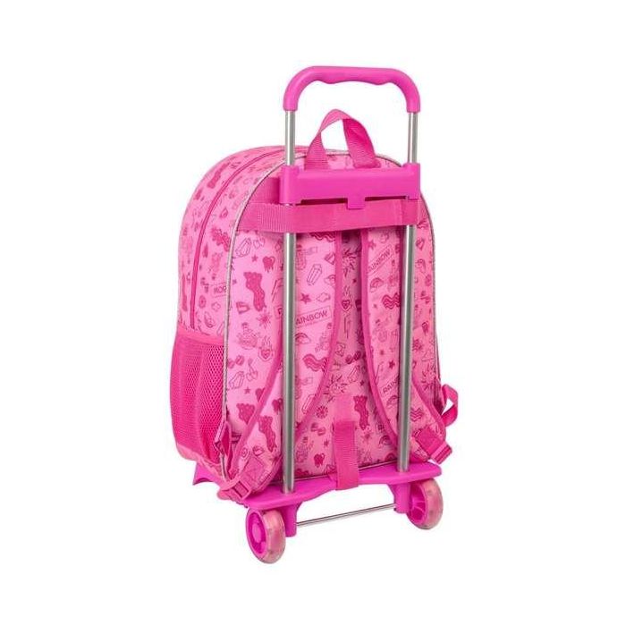 Mochila Escolar con Ruedas Rainbow High Shine Multicolor 33 x 42 x 14 cm 1