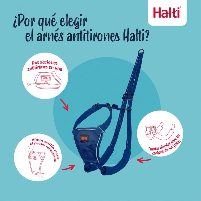 Arnés para Perro Company of Animals COBALT Azul L 1 Arnés para Perro Company of Animals COBALT Azul L 1