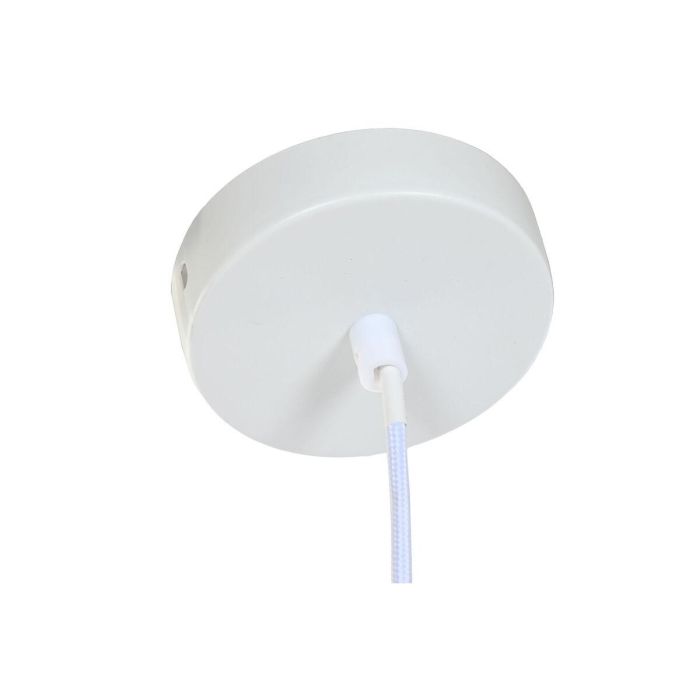 DKD Home Decor Lámpara de Techo Plafón Urban Crudo de Lino y Polipropileno, Bombilla E27 50W, 60 cm Ancho x 60 cm Largo x 15 cm Alto 2 DKD Home Decor Lámpara de Techo Plafón Urban Crudo de Lino y Polipropileno, Bombilla E27 50W, 60 cm Ancho x 60 cm Largo x 15 cm Alto 2