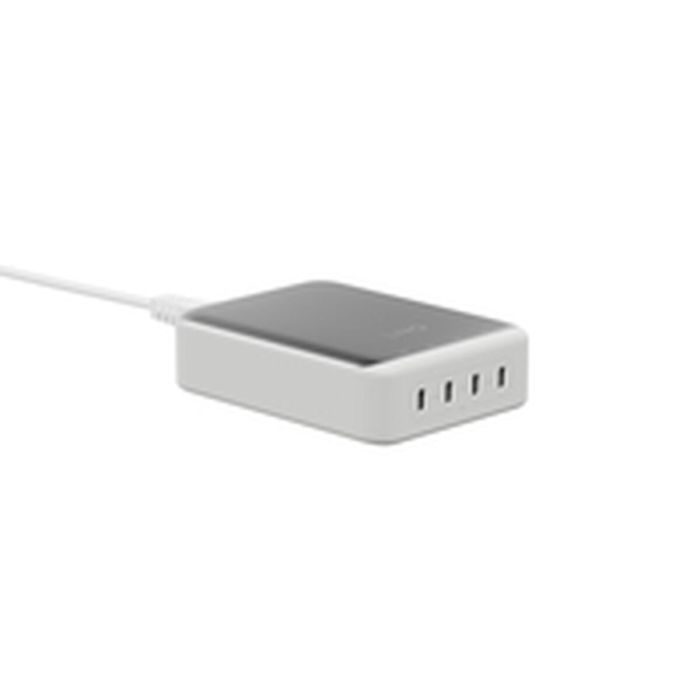 Hub USB Linq Byelements LQDC240 Blanco Gris 2
