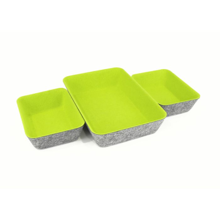 Confortime Set de 3 Organizadores de Fieltro 28x19x6 cm (6 Unidades) 8
