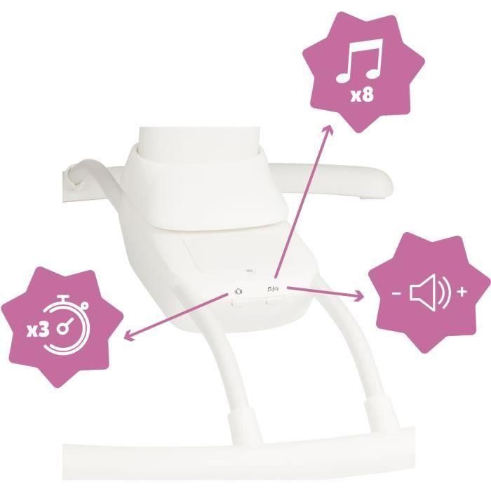 Badabulle BAD3661276182752 Columpio lateral ultra confort con arco de juego ajustable y extraíble, verde liquen/agua. 3 Badabulle BAD3661276182752 Columpio lateral ultra confort con arco de juego ajustable y extraíble, verde liquen/agua. 3