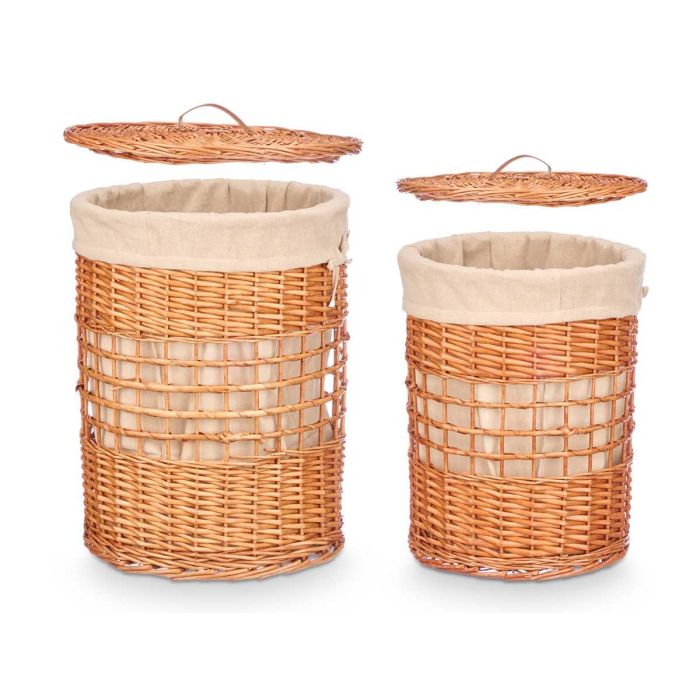 Set 2 Roperos Mimbre Kipit 45X57CM 2 Set 2 Roperos Mimbre Kipit 45X57CM 2