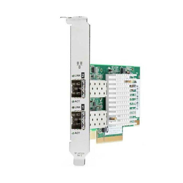 Hewlett Packard Enterprise Adaptador Ethernet 10Gb 2 Puertos 562SFP+ para Servidores HPE ProLiant, PCIe v3.0 x8