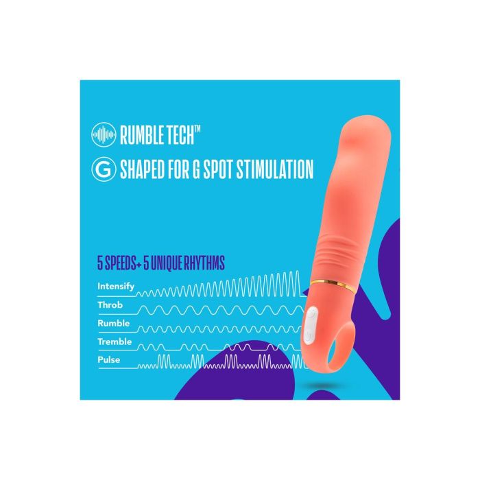 Vibrador Blush Aria Naranja 4 Vibrador Blush Aria Naranja 4