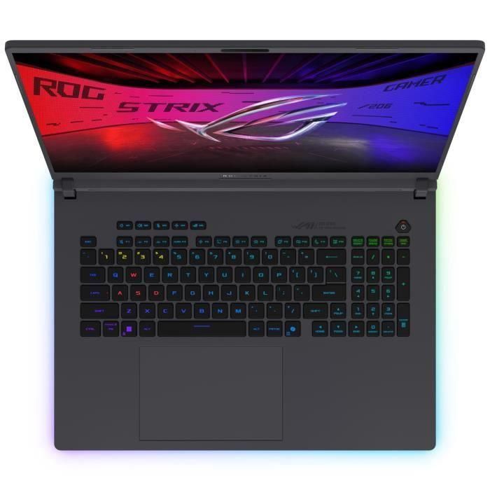 Portátil para juegos ASUS ROG Strix G18 | Windows 11-18 WQXGA 240 Hz - RTX 5080 16 GB - Intel Core Ultra 9 275HX - 32 GB de RAM - SSD de 1 TB 2 Portátil para juegos ASUS ROG Strix G18 | Windows 11-18 WQXGA 240 Hz - RTX 5080 16 GB - Intel Core Ultra 9 275HX - 32 GB de RAM - SSD de 1 TB 2