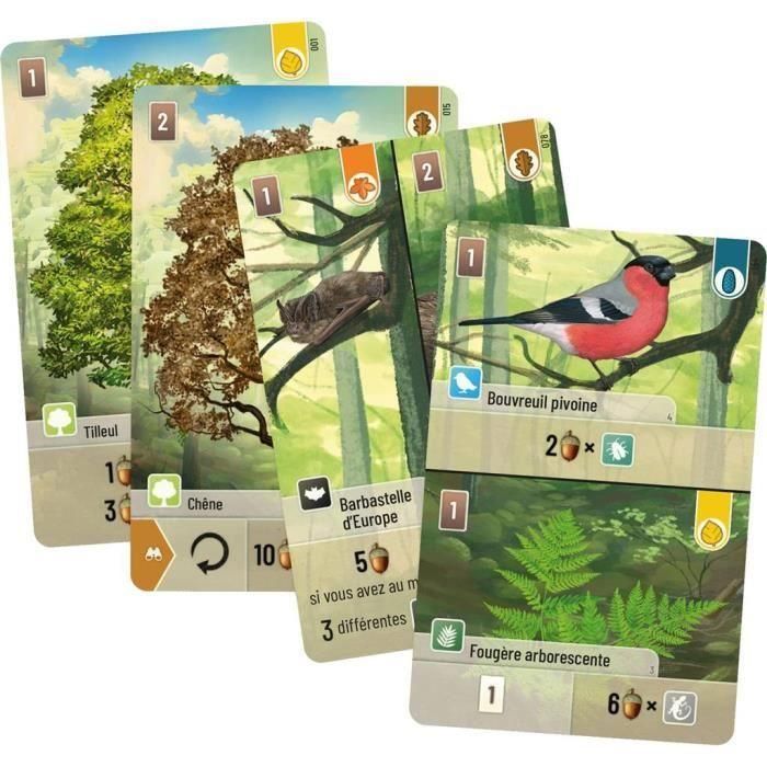 Asmodee LKGFOM01FR Juego de Mesa Bosque Mixto, incluye 180 cartas y tiempo de juego de aproximadamente 60 minutos 1 Asmodee LKGFOM01FR Juego de Mesa Bosque Mixto, incluye 180 cartas y tiempo de juego de aproximadamente 60 minutos 1