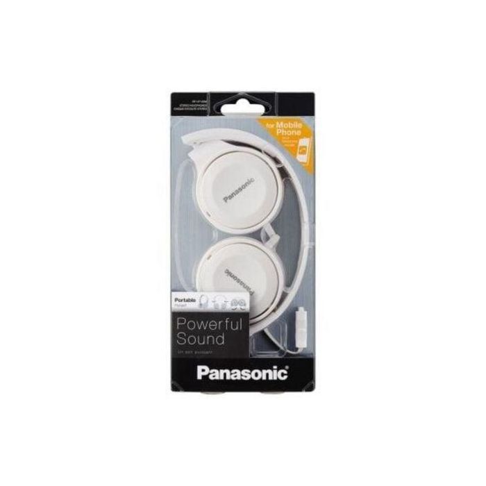 Auriculares Panasonic RP-HF100ME/ con Micrófono/ Jack 3.5/ Blancos 3 Auriculares Panasonic RP-HF100ME/ con Micrófono/ Jack 3.5/ Blancos 3