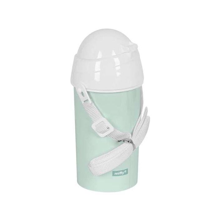 Botella con Tapa y Pajita Miffy Menta Menta PVC 500 ml 4 Botella con Tapa y Pajita Miffy Menta Menta PVC 500 ml 4