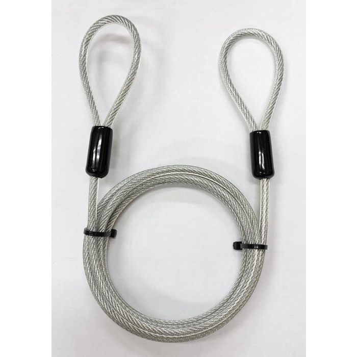 MicroConnect 2 Loop Locking Wire ø4.5mm, 2 meter, Black 4 MicroConnect 2 Loop Locking Wire ø4.5mm, 2 meter, Black 4