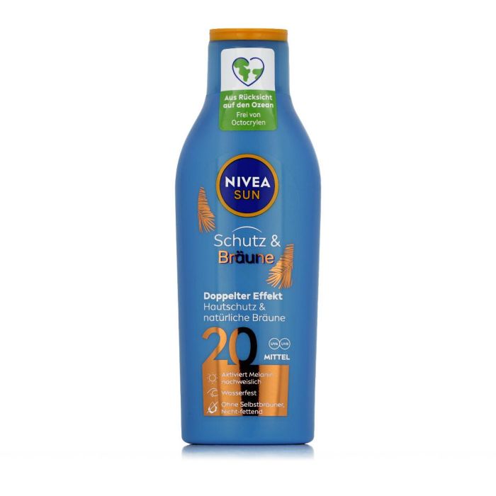 Protector Solar Nivea Sun Protect & Bronze Spf 20 200 ml