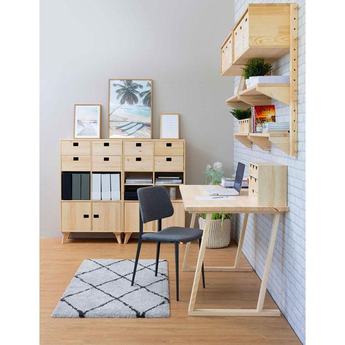 Astigarraga Pata de Madera Bok 4 Posiciones 75x64x5,8cm para Mesa o Escritorio 10