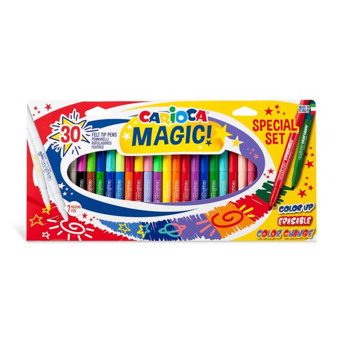 Rotulador Carioca Magic Markers Special Set Caja 30 Unidades Colores Surtidos 1