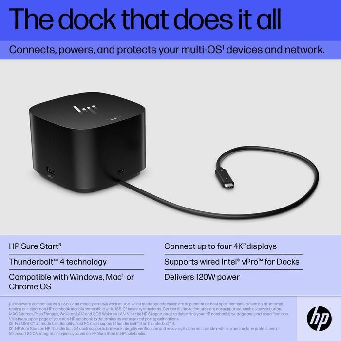 HP Thunderbolt Dock 120W G4 8 HP Thunderbolt Dock 120W G4 8