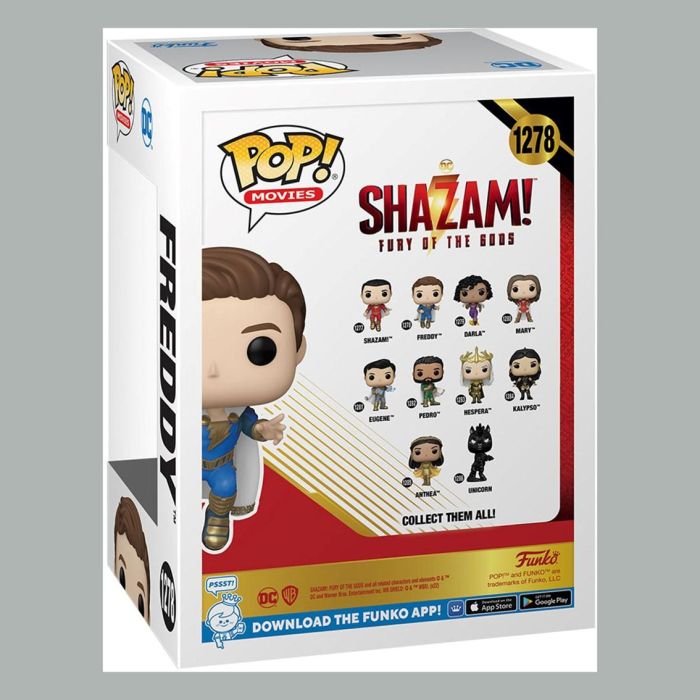 Funko Pop Cine Shazam! Freddy 69124 - Figura de Vinilo de 9cm del Universo DC 2 Funko Pop Cine Shazam! Freddy 69124 - Figura de Vinilo de 9cm del Universo DC 2