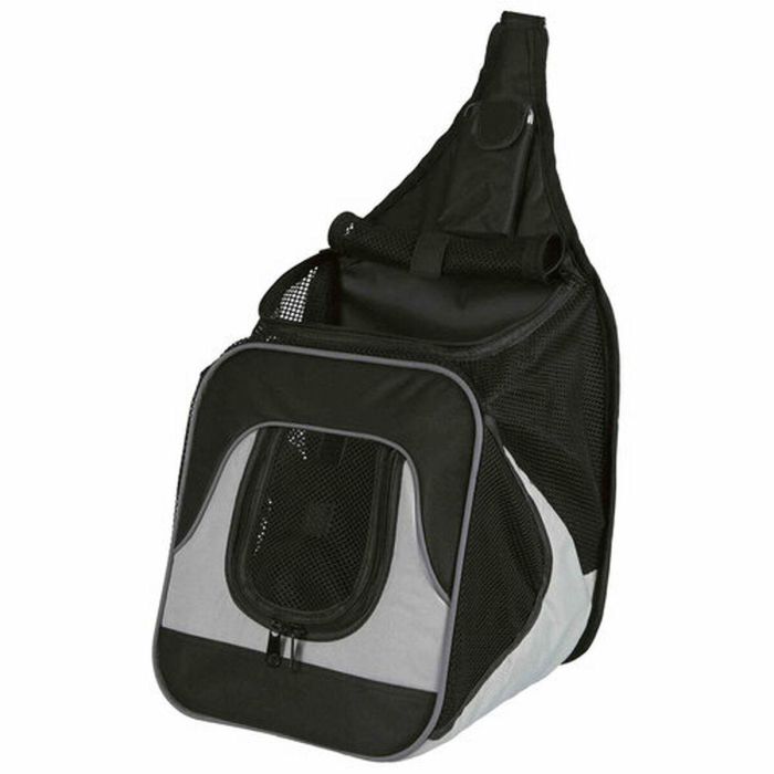 Mochila para Mascotas Trixie Savina Negro Gris Poliéster 30 × 33 × 26 CM 3