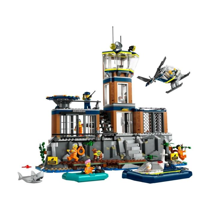 Juego de Construcción Lego 60419 Police Station Island Multicolor 980 Piezas 6