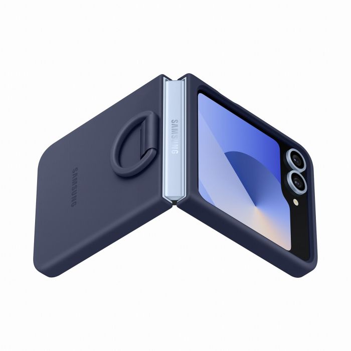 Samsung EF-PF741TNEGWW Funda Silicona con Anilla para Galaxy Z Flip6 Navy - Protección para Samsung Galaxy Z Flip6, 6.7" 2