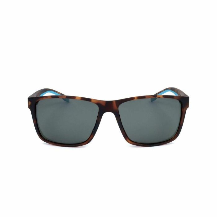 Lotto LS1007 Gafas de sol unisex rectangulares TR90, puente 15 mm, cristales 57 mm, patillas 145 mm