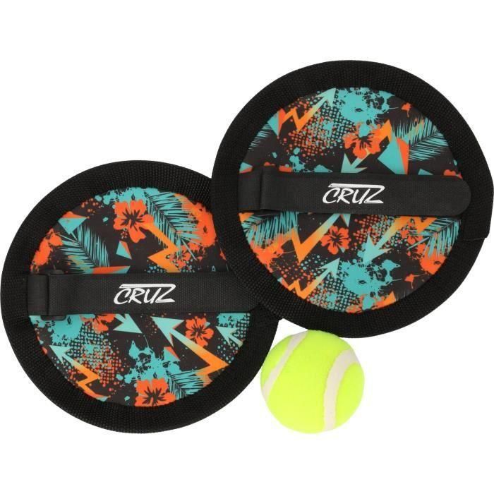 Cruz CRU5715571494015 - Juego de Pelota de Captura de Neopreno con Correa de Muñeca Ajustable para Niños y Adultos